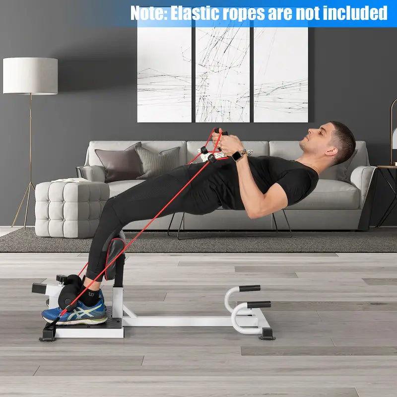 Multifunction Squat & Hip Machine - Adjustable Sit-Up Exercise Set