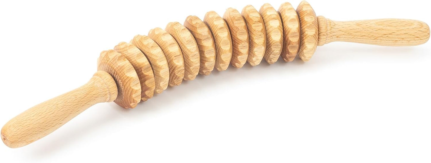 Accessories anti Cellulite Massage Roller Tool Massager Maderotherapy Wooden