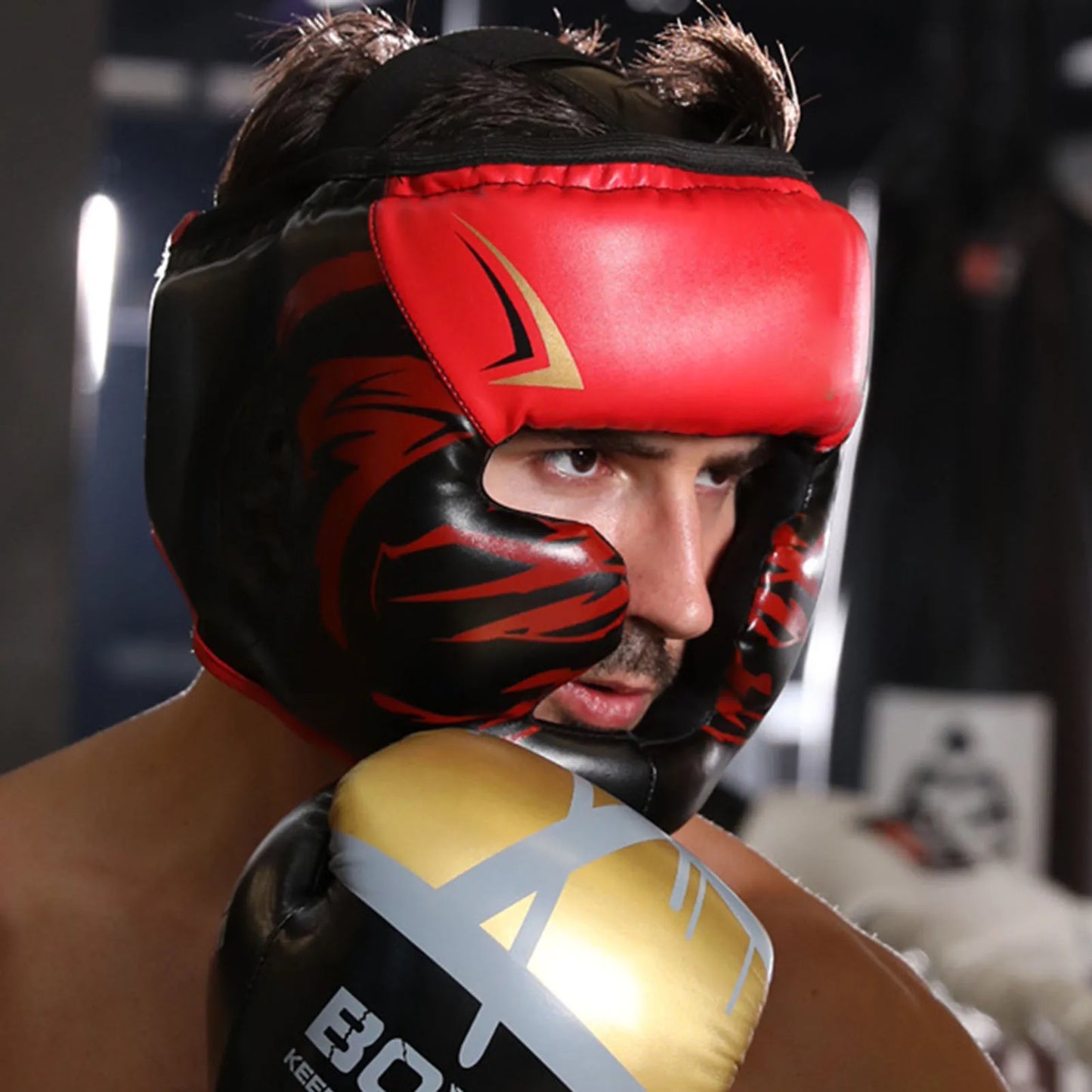 NNEOBA Kick Boxing Helmet-1