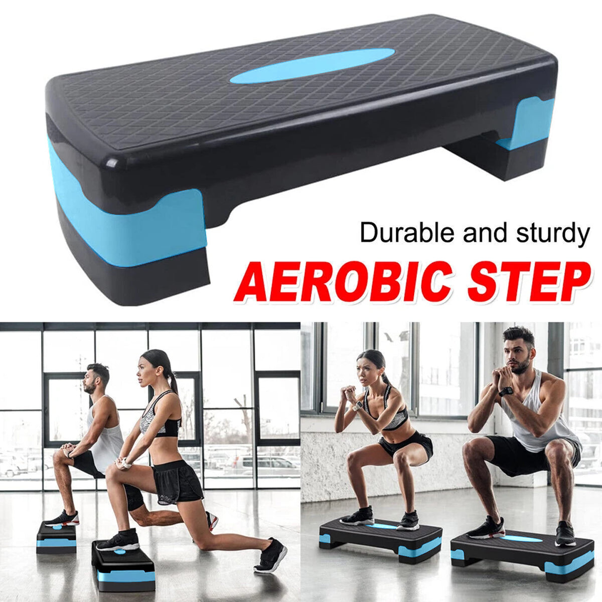 Aerobic Exercise Step Platform Small Fitness Training Pedal for Home Gym Workout