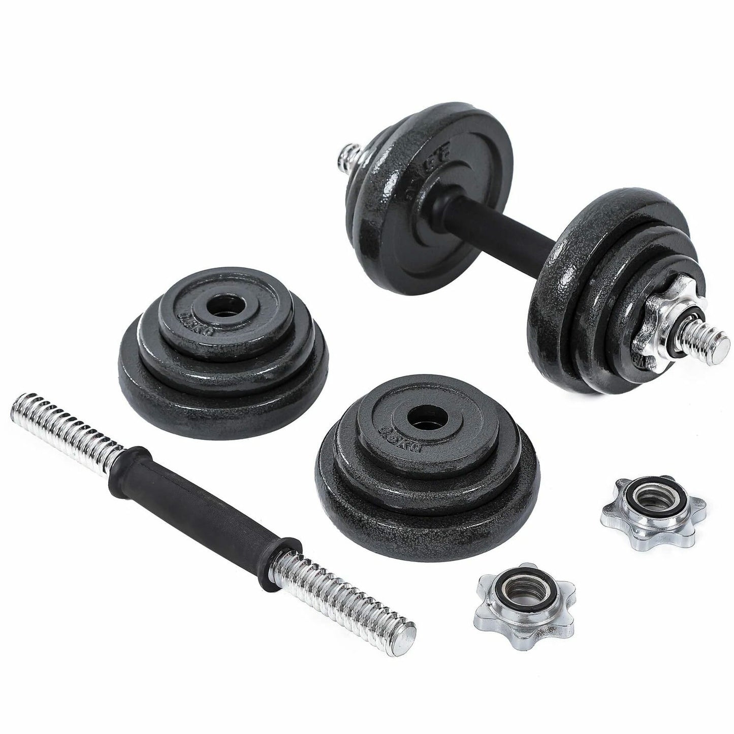 Dumbbell Set Weight Dumbbells Home Gym Training Fitness Barbell Equipment Case