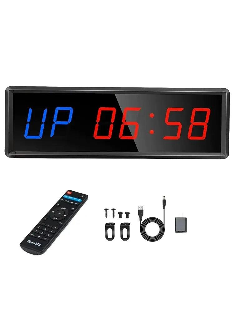 Digital Countdown Clock Stopwatch With Remote