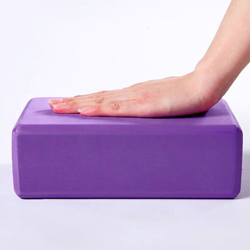 2PCS Yoga Block Brick Foaming Home Exercise Practice Fitness Gym Sport Tool AU