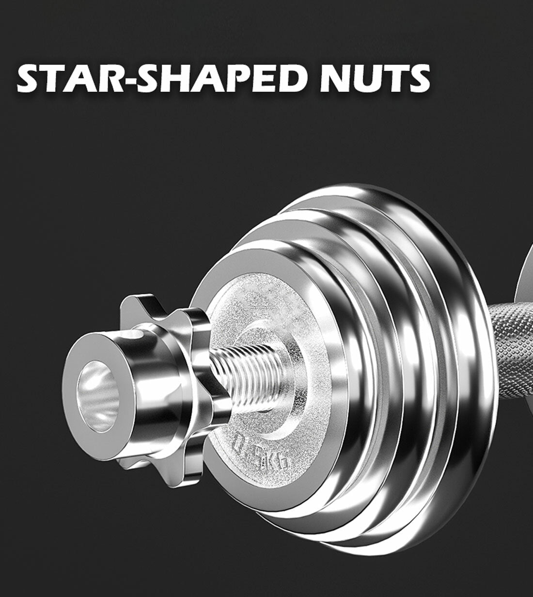 Dumbbell Set Weight Dumbbells Home Gym Training Fitness Barbell Equipment Case