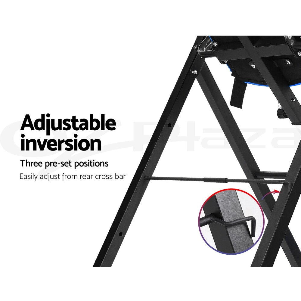 Everfit Inversion Table Gravity Stretcher Tables Foldable Back Inverter Home Gym