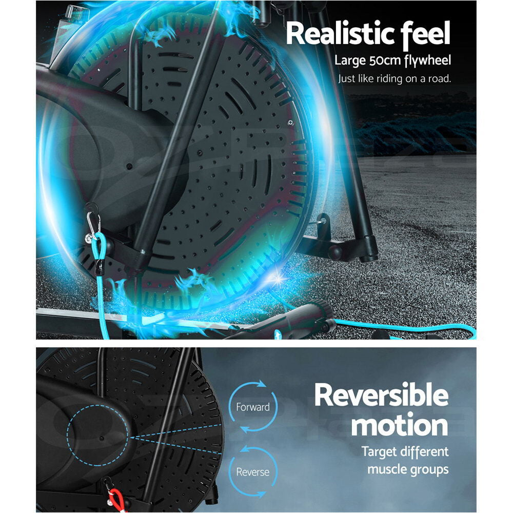 Everfit Elliptical Cross Trainer Exercise Bike Bicycle Home Gym Fitness Training