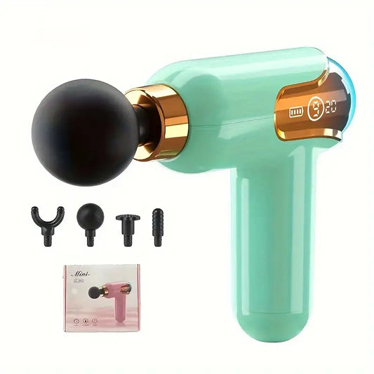 Portable Deep Tissue Massage Gun(Green)-0