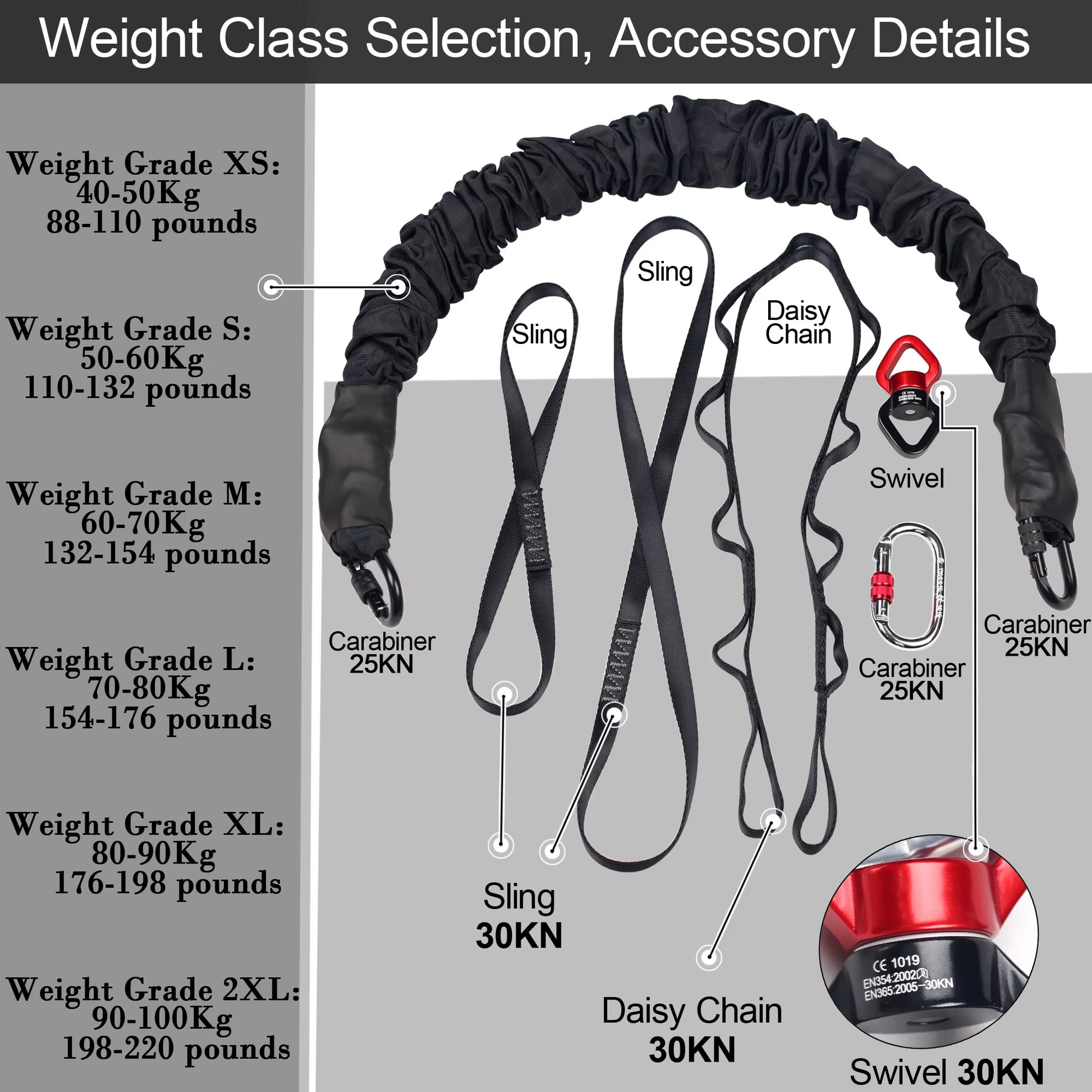 Heavy Bungee Fitness Kit Cord Upgraded for Home Gym Yoga Bungee Rope Gravity Bungee Training Pro Tool for Home Gym Studio