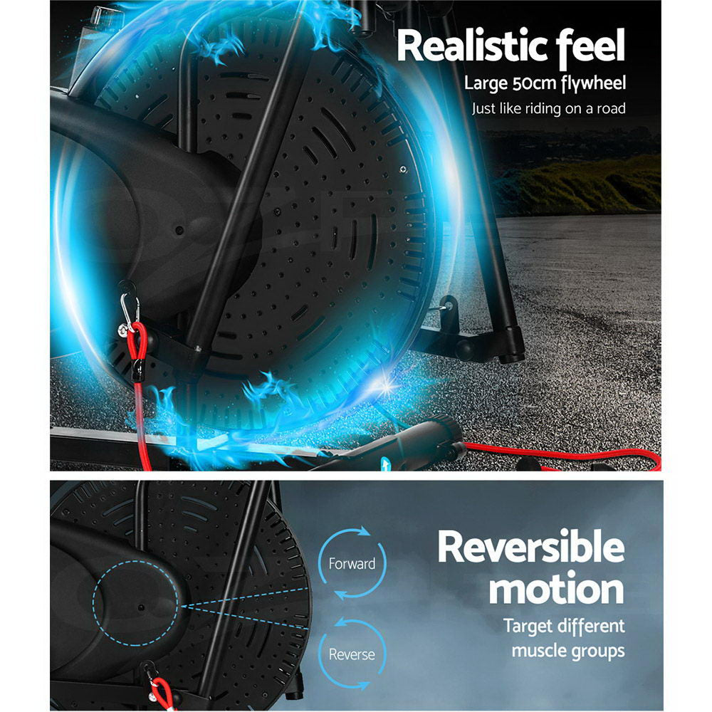 Everfit Elliptical Cross Trainer Exercise Bike Bicycle Home Gym Fitness Training