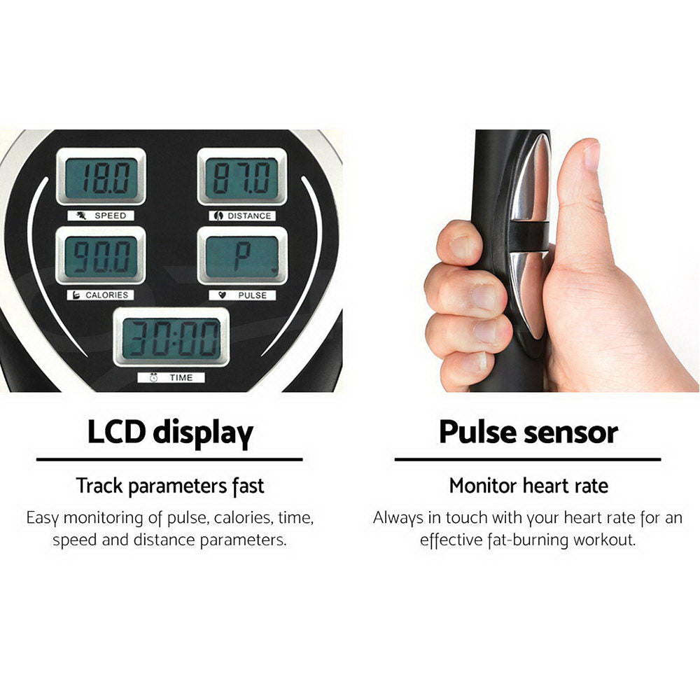 Everfit Elliptical Cross Trainer Exercise Bike Bicycle Home Gym Fitness Training