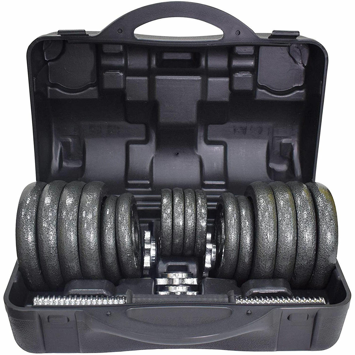 Dumbbell Set Weight Dumbbells Home Gym Training Fitness Barbell Equipment Case